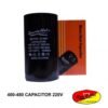 400-480 CAPACITOR ARRANQUE 220V