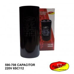 590-708 CAPACITOR ARRANQUE 220V 6SC112