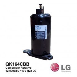 Compresor Rotativo 12.000BTU 110V R22 LG