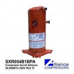 Compresor Scroll Alliance 54.000BTU 220V R22 1F