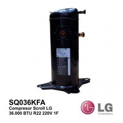 Compresor Scroll LG 36.000 BTU R22 220V 1F