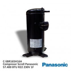 Compresor Scroll Panasonic 57.400 BTU R22 230V 1F