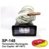 Termometro Rectangular Con Capilar -40°+40°C Spartsnet