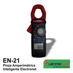Pinza Amperimétrica Inteligente Electronet