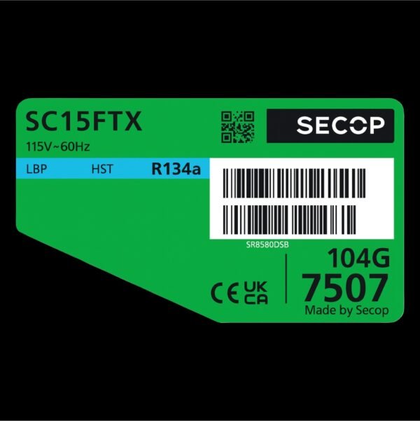 Compresor Secop 115 V 60 Hz  R134 SC15FTX  LMBP