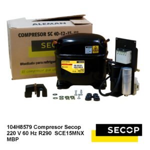 Compresor Secop 220 V 60 Hz R290  SCE15MNX MBP