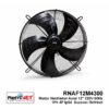 RNAF12M4300   Motor Ventilador Axial 12" 220V 60Hz 1Ph 4P Ip54  Succion Refrinet