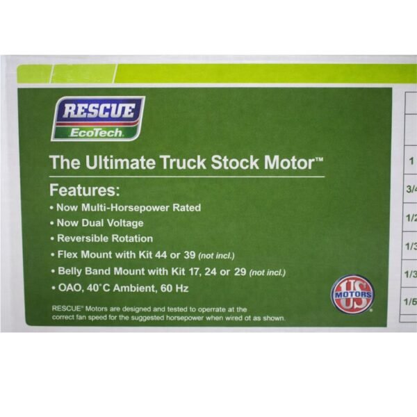 Us Motors Alta Eficiencia 1/2 HP - 1/4 HP 110 - 220 V