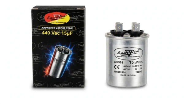 1 Capacitor Marcha Spartsnet 15MFD 440V